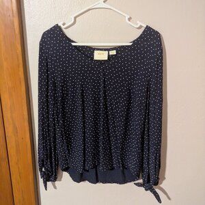 Maeve by Anthropologie | Polka Dot Blouse